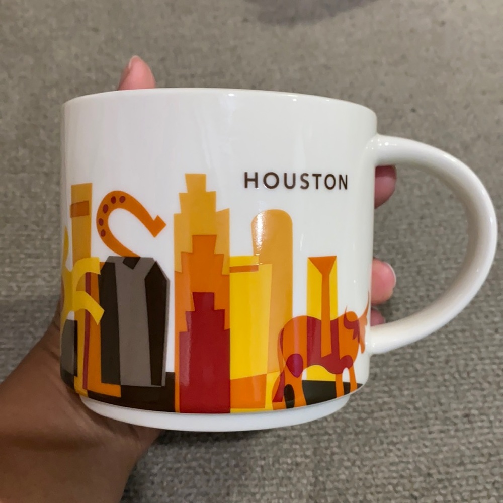 Starbucks you are here collection Houston,TX mug - Picture 1 of 5